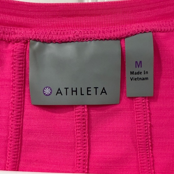 EUC Athleta Pacifica Hot Pink Top - Picture 3 of 7